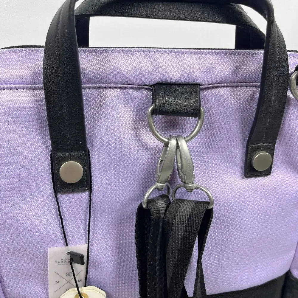 SHERPANI Dispatch Backpack Convertible Crossbody Laptop Bag Purple NEW